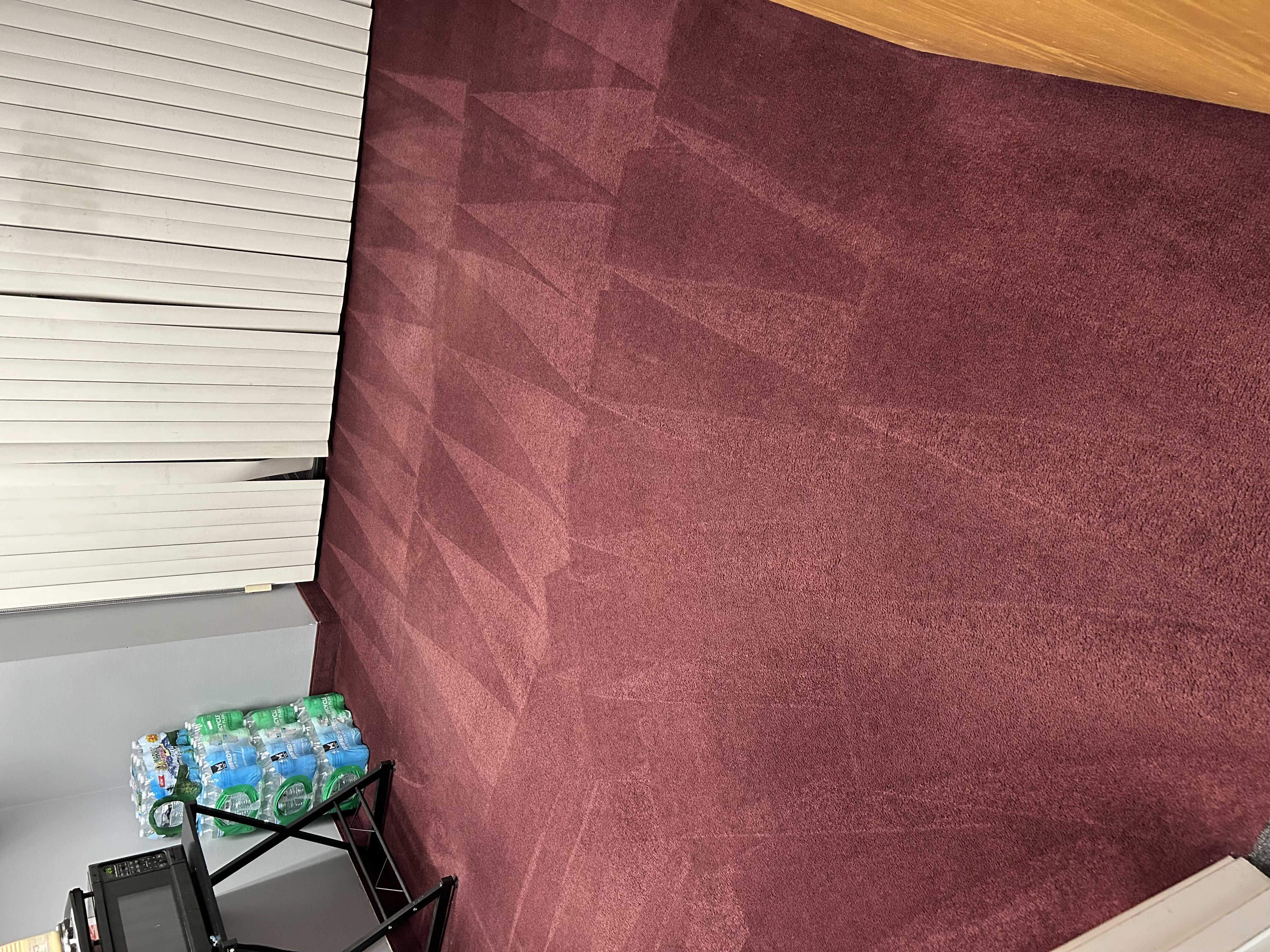 Stairs after cleaning